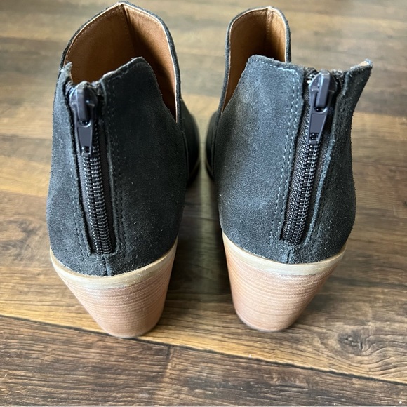 NWOT Susina Peep Toe Booties - Picture 4 of 5